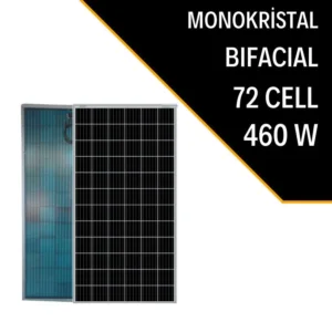 Lexron 460 Watt Bifacial Monokristal Güneş Paneli