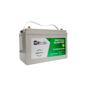 Agromot Solar Jel Akü 12 V 100 Ah Deep Cycle Nano Carbon Agm Battery